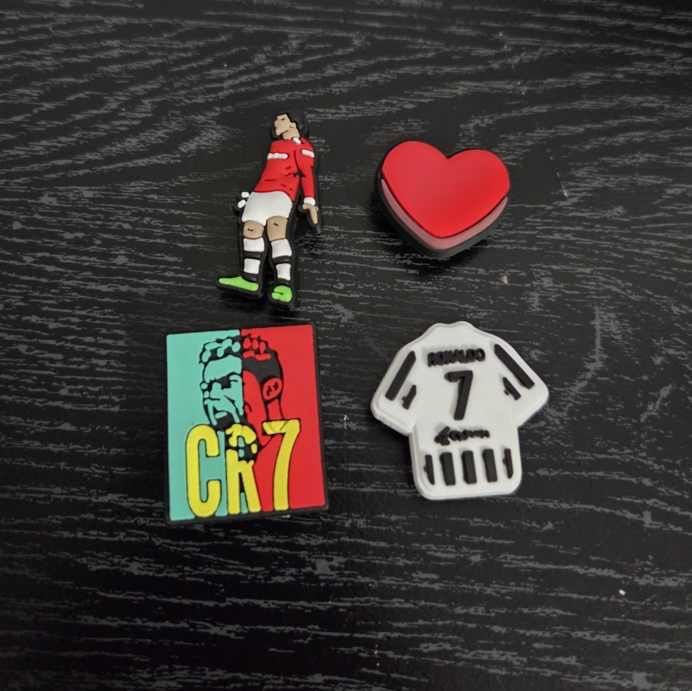 Cristiano Ronaldo Jibbitz Charms For Crocs Portugal
